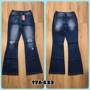 New Flamingo Ripped Flare Jeans